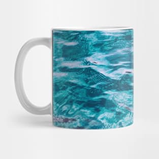 Blue Ocean Summer Waves Gift Mug